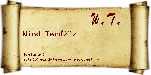 Wind Teréz névjegykártya